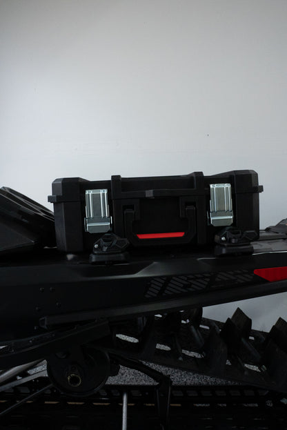 Tunnel Tote side shot storage for snowmobile linQ mounts