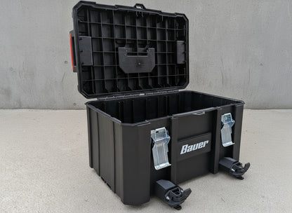 Open snowmobile storage case hard case